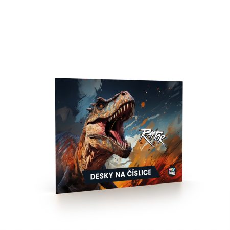Számtábla Dino Raptor