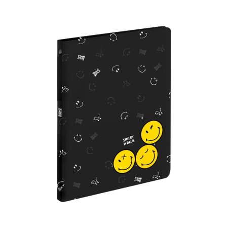 Iratrendező PP A4 4 gyűrűs Smiley World