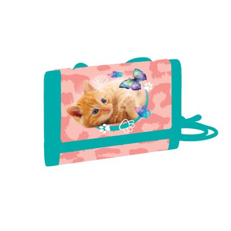 Gyermek textil pénztárca Macska Little Kitty