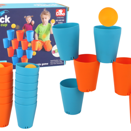 Sensory Game Cups 3in1 Creative 16 Ele Puzzle
