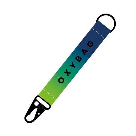 Rövid kulcstartó karabinerrel Ombre Boy
