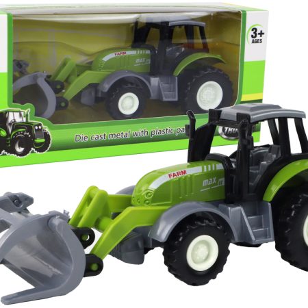 Traktor kotrógép Zöld krokodil elektromos játék Farmer