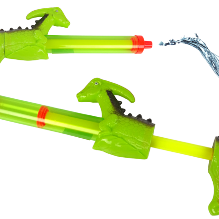 Vízipisztoly dinoszaurusz 40 cm zöld kerti játék