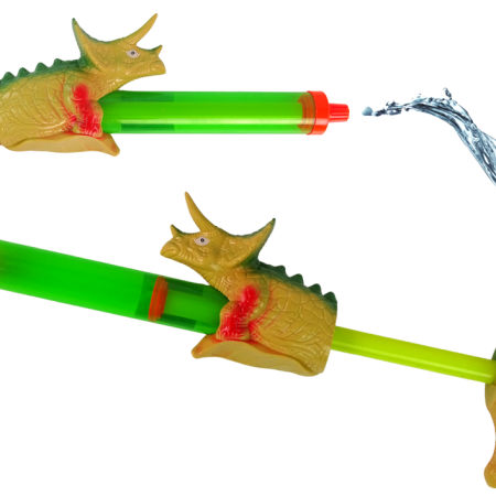 Dinoszaurusz vízpuska 40 cm zöldben a kertbe