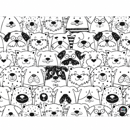 Asztalterítő rajzórára 65 x 50 cm Pets