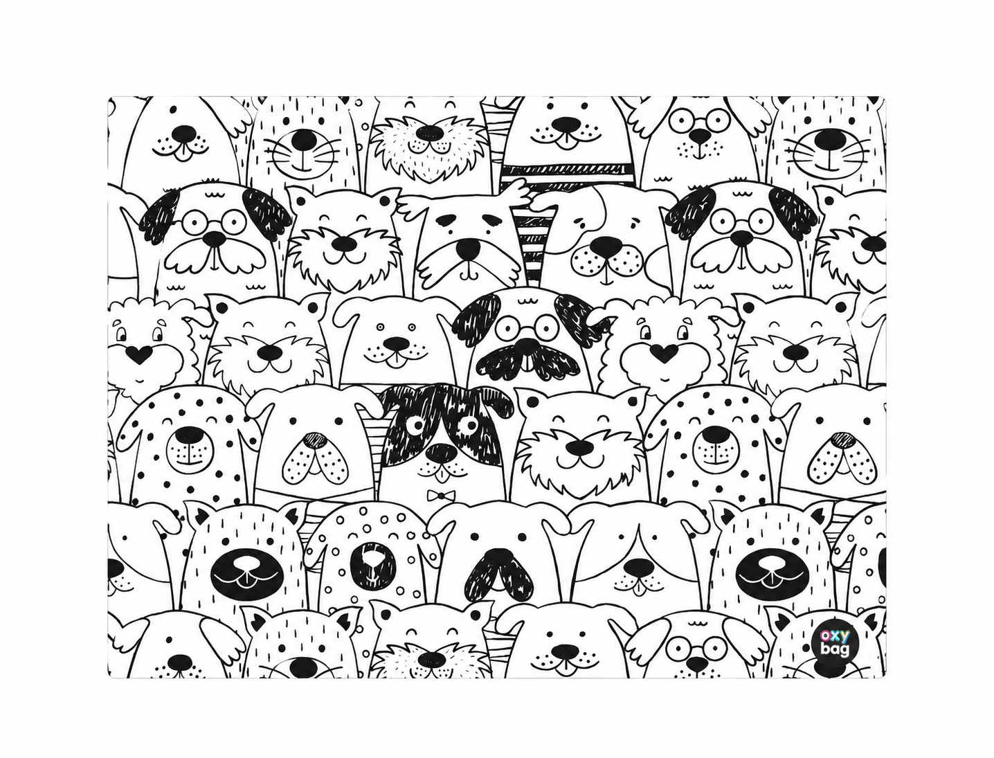 Asztalterítő rajzórára 65 x 50 cm Pets