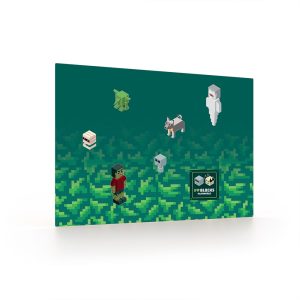 Íróasztali alátét Playworld Pixel