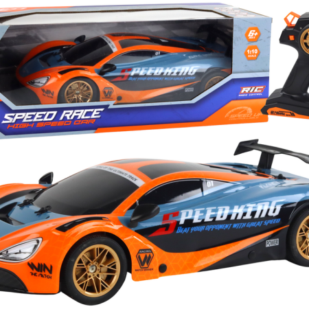 Távirányító R/C autó Speed King 1:10 narancs