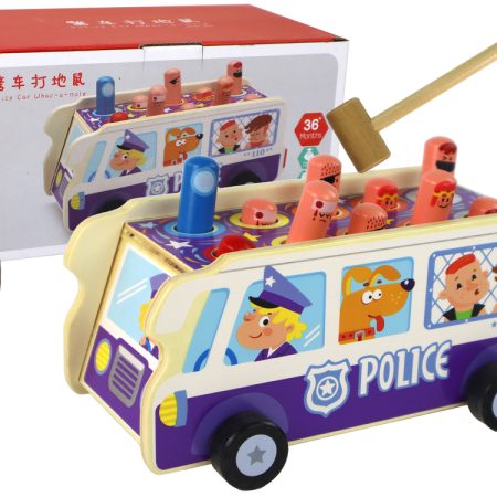 Fa Ügyességi Játék Boomer Police Bus