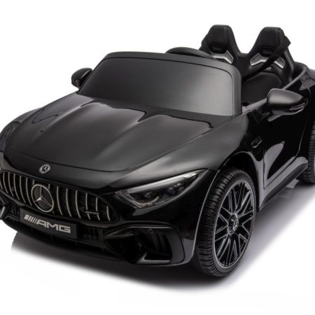 Elektromos játékautó Mercedes AMG SL63 fekete