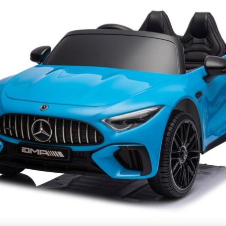 Elektromos autó Mercedes AMG SL63 kékre festve