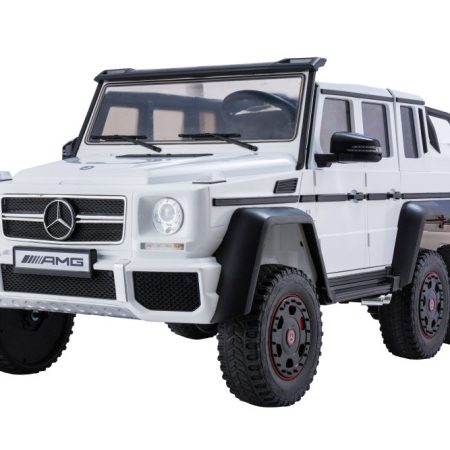 Elektromos autó Mercedes G63 6x4 24V fehér