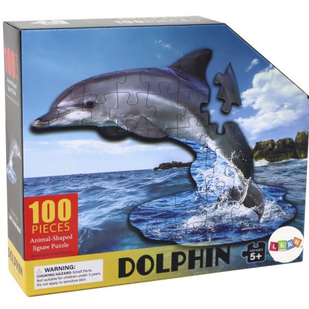 100 részből álló rejtvény delfin tengeri állatok motívumával