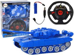 R/C tank távirányítóval