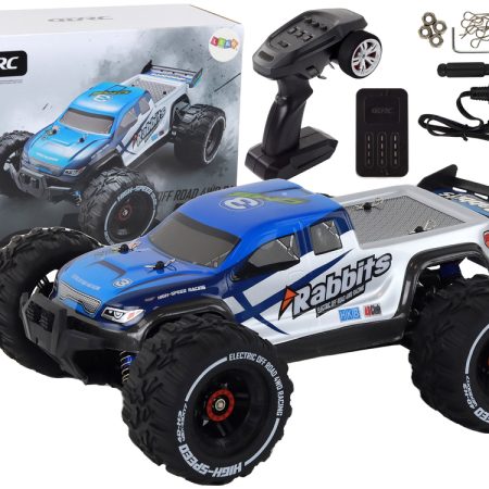 Rabbits RC Off-Road Car 4x4 Drive Blue 2.4G