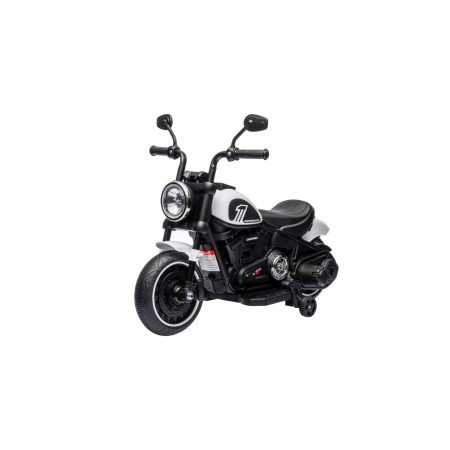 Gyermek elektromos motorkerékpár Chopper Faster fehér