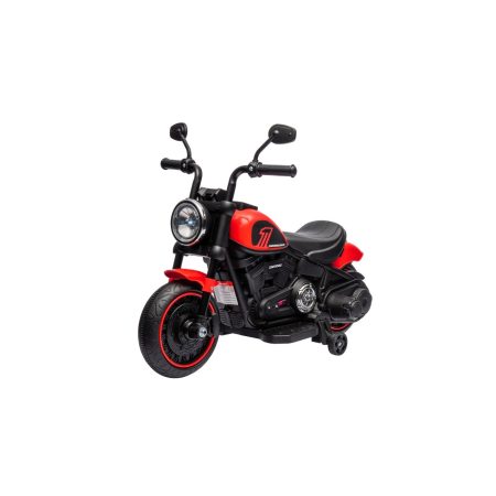 Gyermek elektromos motorkerékpár Chopper Faster piros