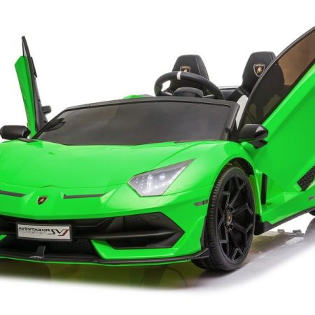 Gyermek elektromos autó Lamborghini Aventador SX2028 zöld