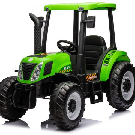 Gyermek elektromos traktor A011 24V 400W zöld