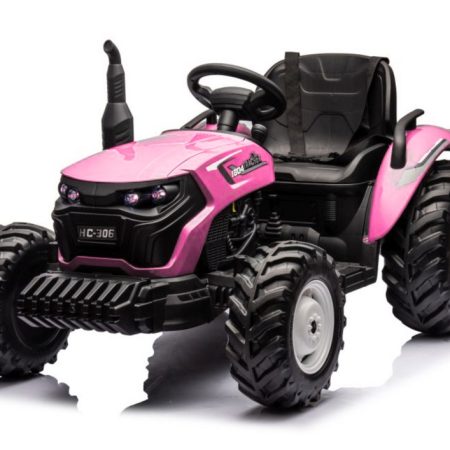 Elektromos traktor HC-306 24V rózsaszín