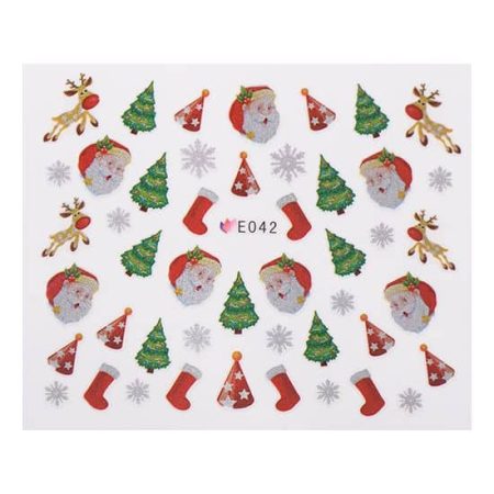 Matrica Christmas E042 ()