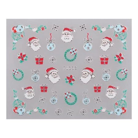 Matrica Christmas TJ053 Silver ()