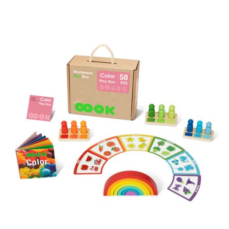 Montessori Color Box XXL Színes szórakozás és tanulás egyben