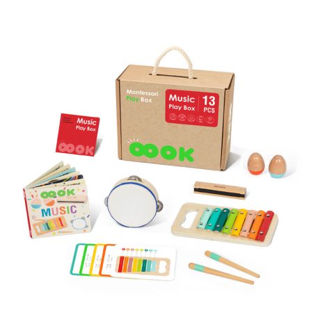 Montessori zenedoboz 1-2 éves gyerekeknek