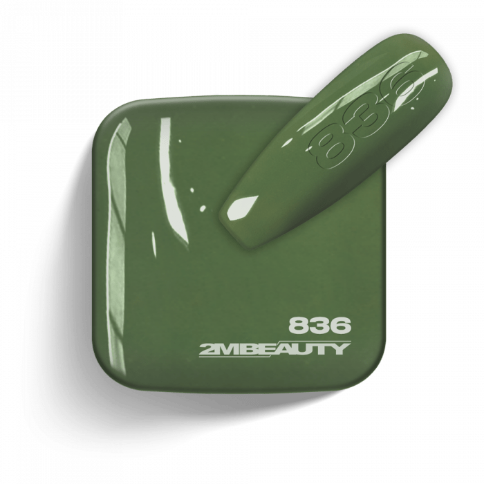 Gel Lack - Matt 0836 - HEMA Mentes (13 ml)
