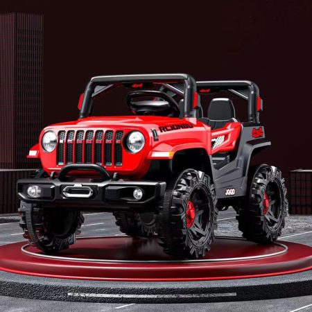 Terep 4x4 piros elektromos játékautó