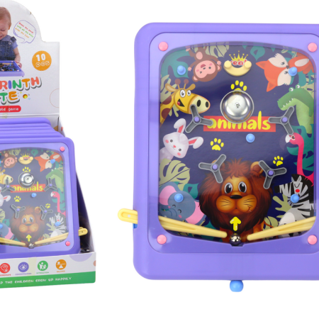 Ügyességi játék Flipper Animals lila játéktáblával