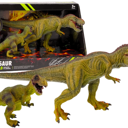 Dinoszaurusz figurák Tyrannosaurus 2 db-os babakészlettel