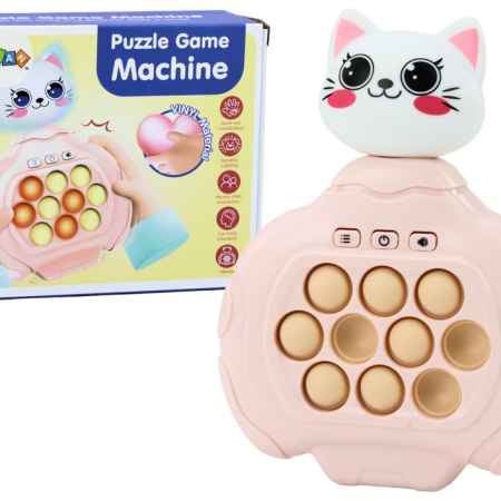 Játék Pop-It Kitty Pink Skill Console érzékelő rezgésvezérlő