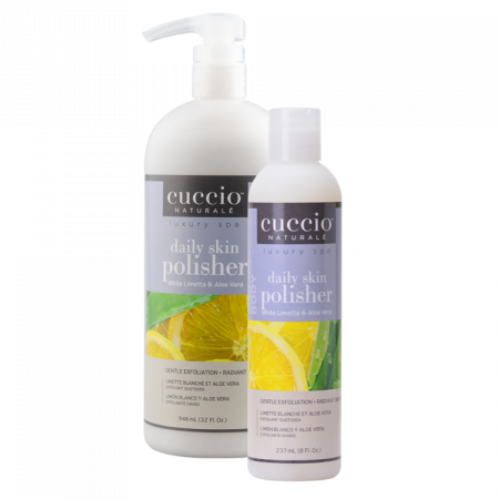 Cuccio Mikroszemcsés Bőrradír Zöldcitrommal és Aloe Verával - Daily Skin Polisher White Limetta & Aloe Vera (946ml)
