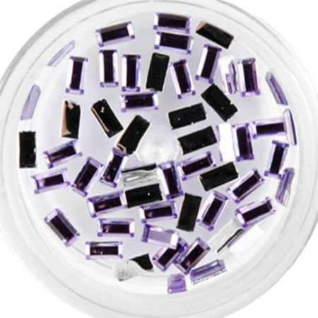 Kő Téglalap - 10 Light Amethyst ()