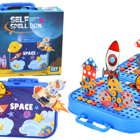 Case DIY kit kit univerzum fúróval 228 alkatrész