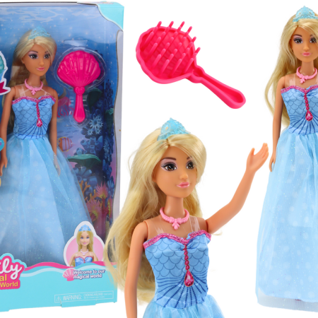 Doll Anlily Sea Princess kék ruhaecset