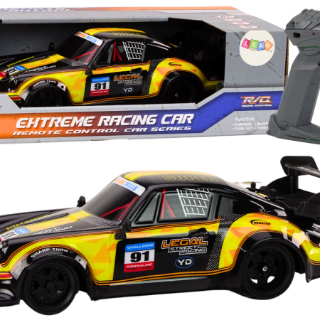 RC Car távirányítóhoz 1:16 gumikerekek drift sárga