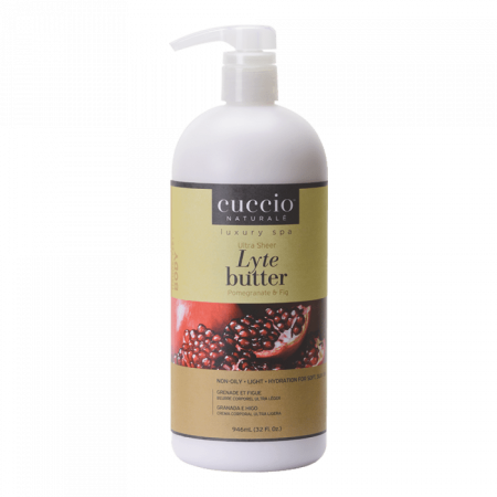 Cuccio Ultrakönnyű Testvaj Gránátalmával és Fügével - Lyte Butter Ultra Sheer Pomegranate & Fig (946ml)