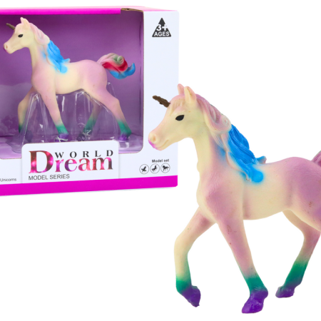 Gyűjthető figura Kis lila unikornis 8 cm
