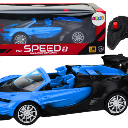 Sport RC távirányítós autó 1:18 kék