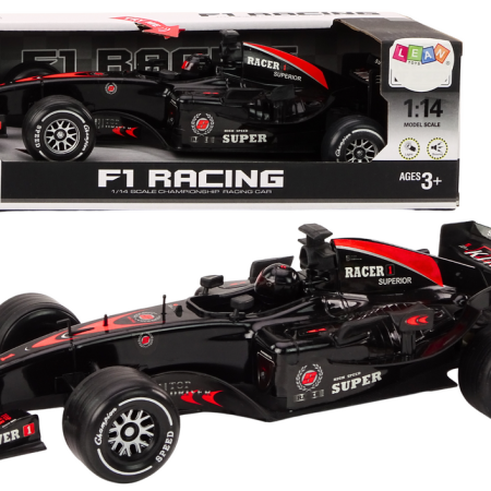 1:14 F1-es sportversenyautó fekete meghajtással