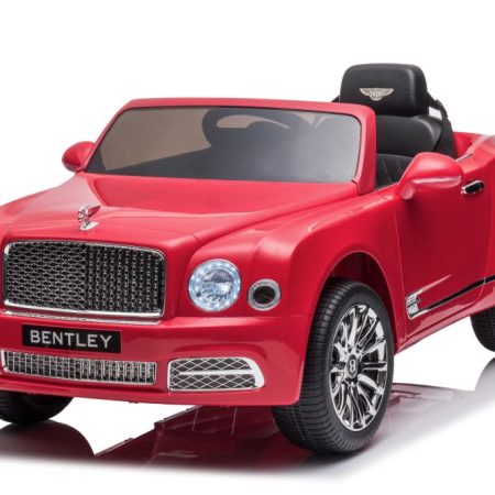 Bentley Mulsanne elektromos autó pirosra festve