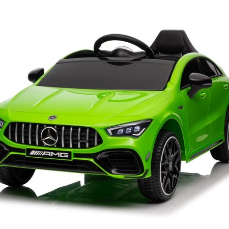 Elektromos autó Mercedes CLA 45s AMG zöld 4x4