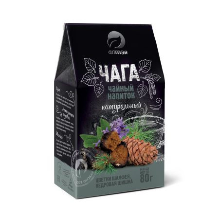 Csaga tea cirbolyatobozzal és zsályával 80g