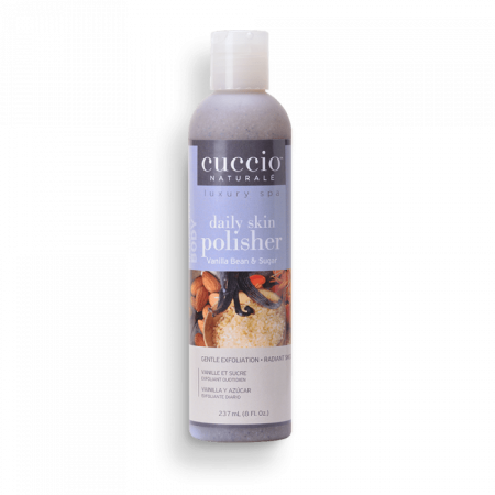 Cuccio Mikroszemcsés Bőrradír Vaníliával és Cukorral - Daily Skin Polisher Vanilla Bean & Sugar (237 ml)