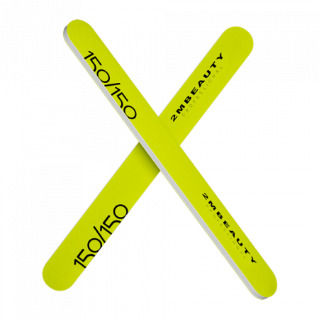 Egyenes Körömreszelő - Neon Citrom #150/150 ()