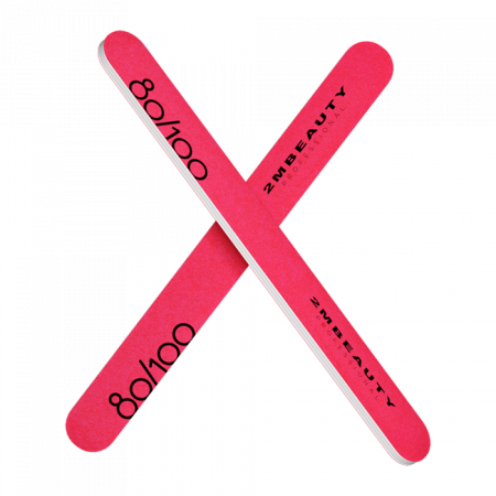 Egyenes Körömreszelő - Neon Pink #80/100 ()