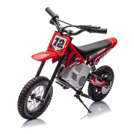 Gyermek elektromos motorkerékpár Cross 350W 36V piros