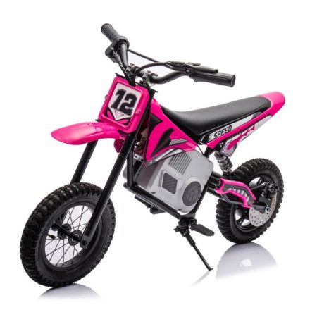 Gyermek elektromos motorkerékpár Cross 350W 36V rózsaszín